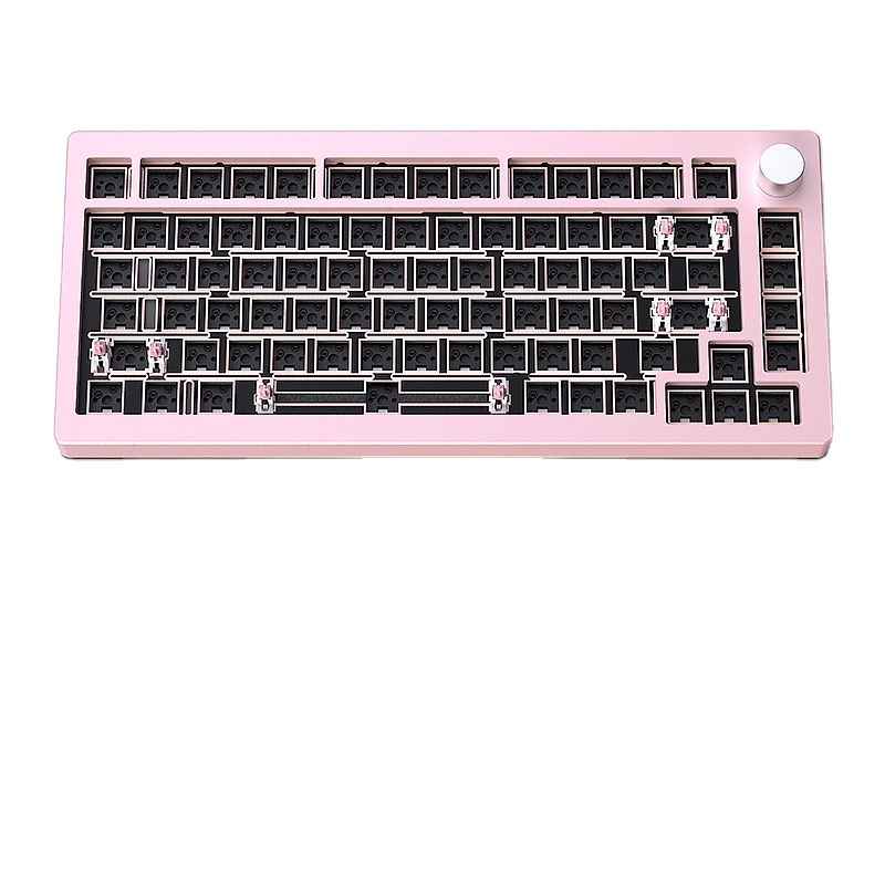 Mechanical Keyboard Barebone Aluminum Gasket 75 - HJSDZHI AL75V2 Mechanical Keyboard Kit Aluminum