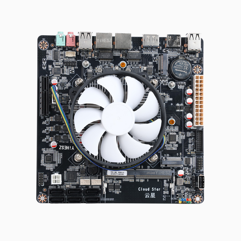 Nas Motherboard N100 6 Sata - N100/N150 NAS DDR4 Motherboard 6* SATA3.0