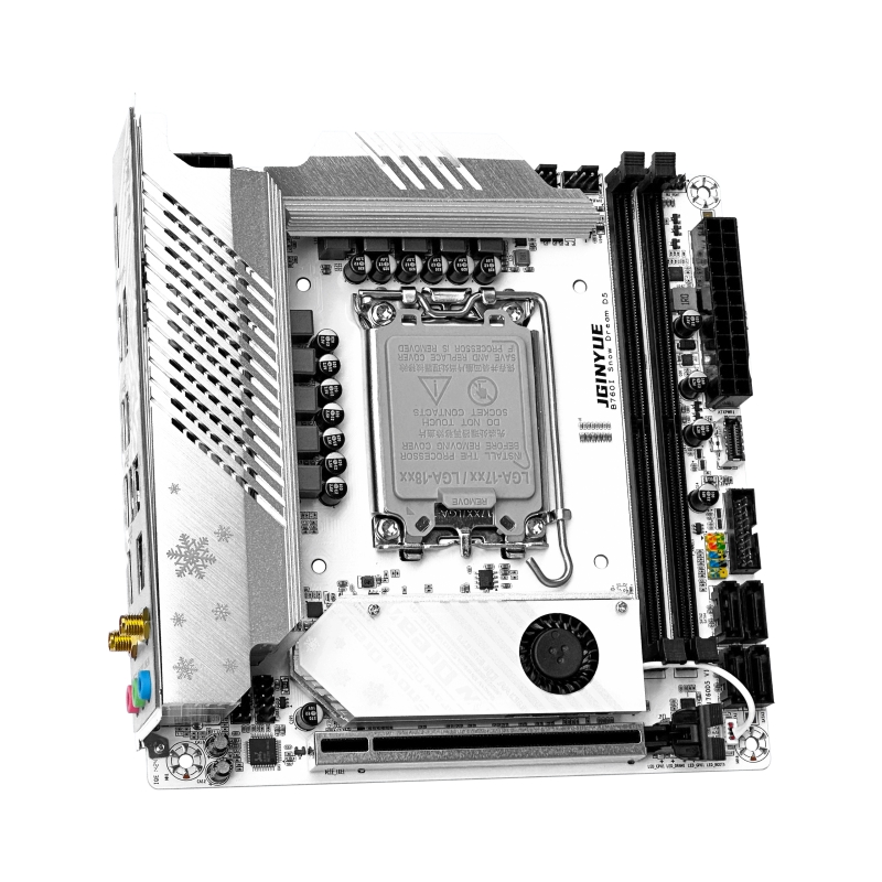 JGINYUE B760i Motherboard LGA  - Lga 1700 Ddr5 Itx Motherboard recension och pris