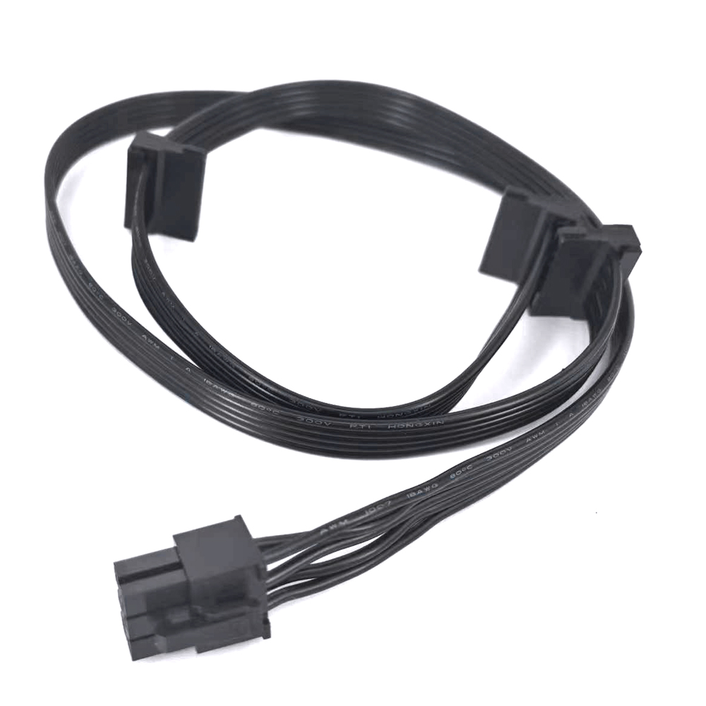 6PIN PCIE TO 3*SATA Molex IDE  - Sfx Power Supply 850W Gold recension och pris