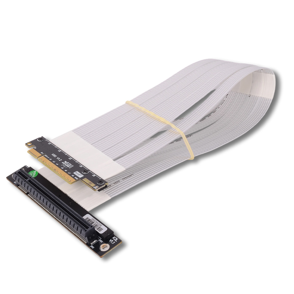 ADT-Link PCI-E 5.0 4.0 3.0 X8  - Pcie 4.0 X16 Riser Cable 90 Degree recension och pris