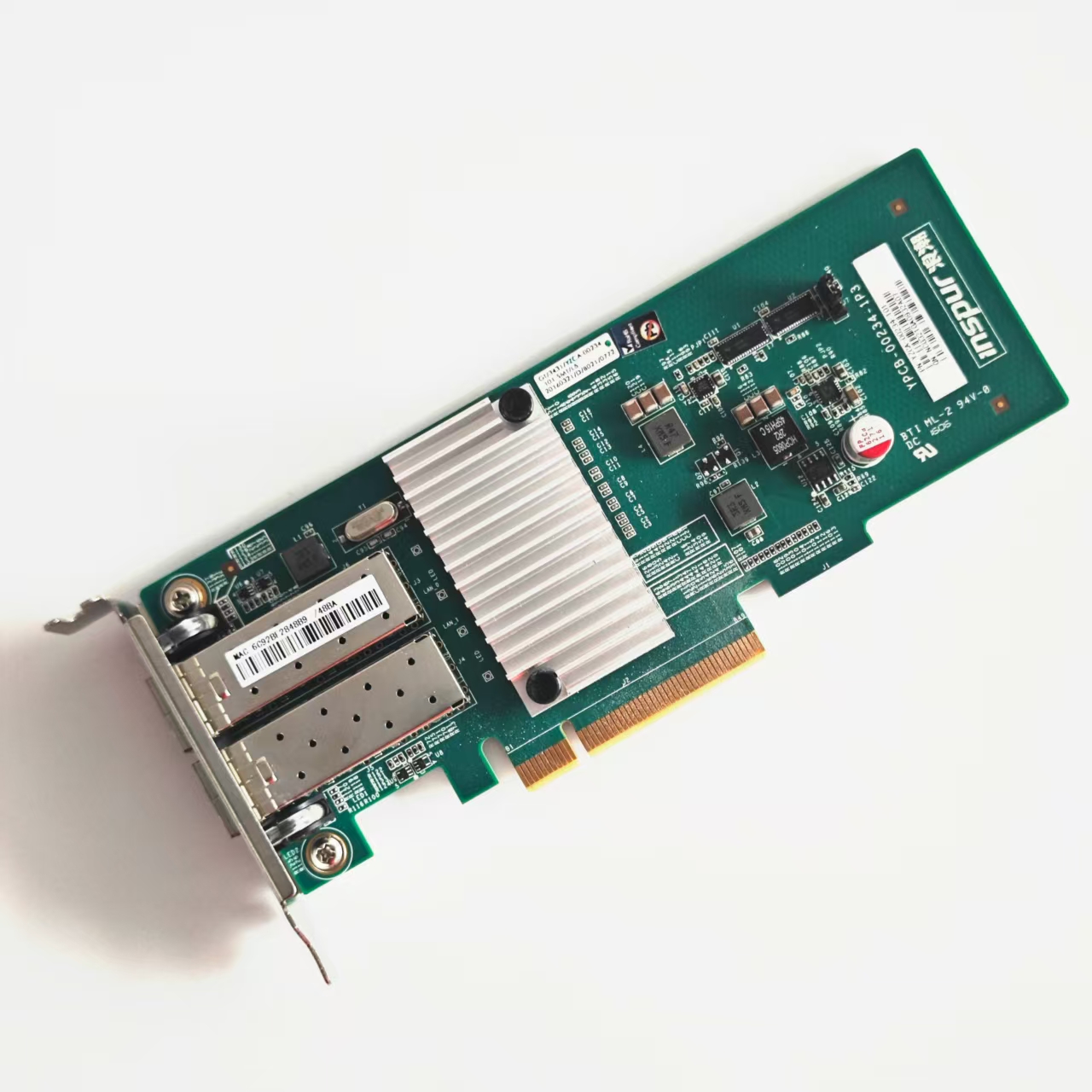 10Gb SFP+ PCI-E Network Card N - 10Gb Sfp+ Pcie Network Card Dual Port recension och pris