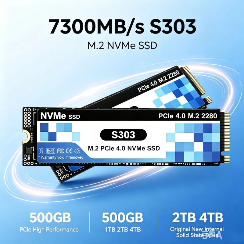 2026 New Original S303 M.2 SSD - M.2 Nvme 4Tb Pcie 4.0 Ssd recension och pris