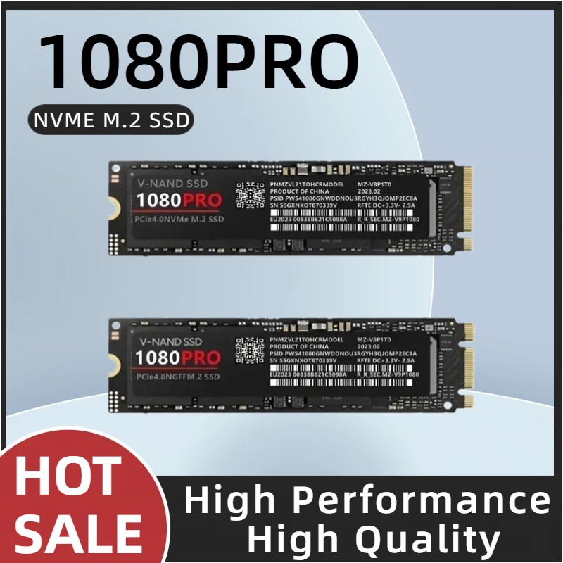 1080Pro Original M.2 2280 NVMe - M.2 Nvme 4Tb Pcie 4.0 Ssd recension och pris