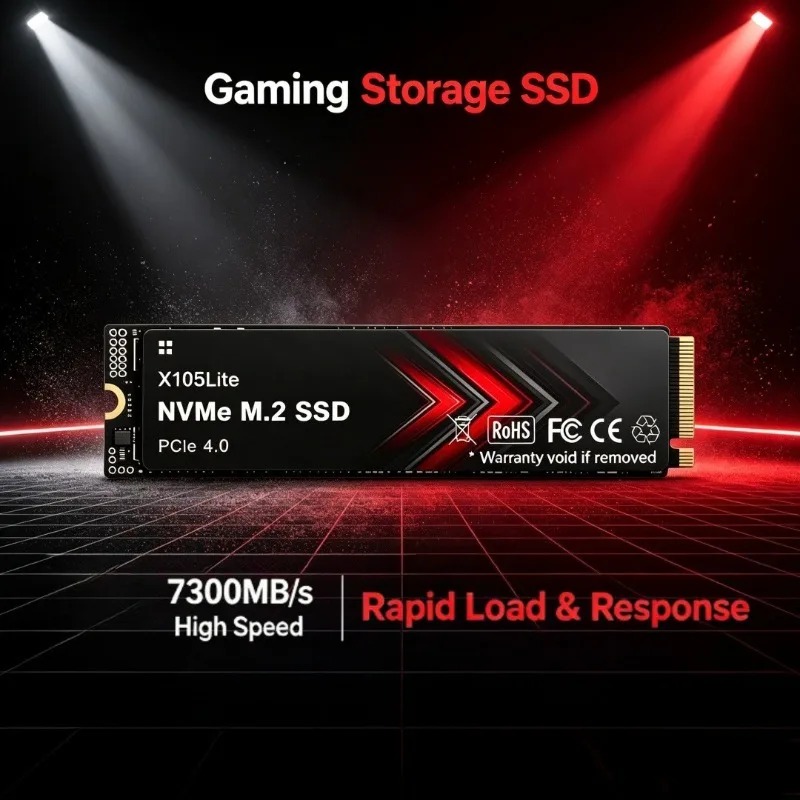 X105Lite 500GB-4TB M.2 PCIe 4. - M.2 Nvme 4Tb Pcie 4.0 Ssd recension och pris