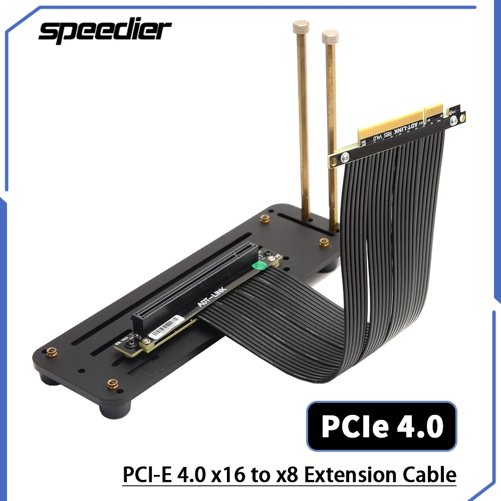 Riser PCI Express 4.0 X8 To X1 - Pcie 4.0 X16 Riser Cable 90 Degree recension och pris
