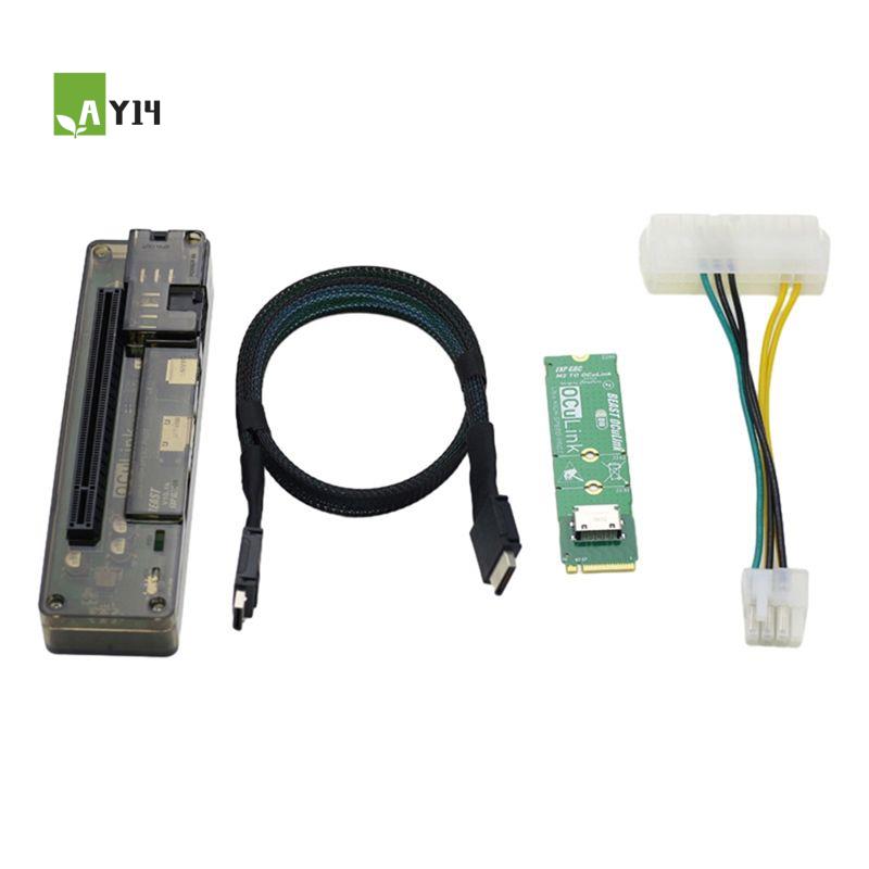 AY14 -M.2 MKEY To OCULINK Adap - External Gpu Dock Pcie 4.0 Oculink recension och pris
