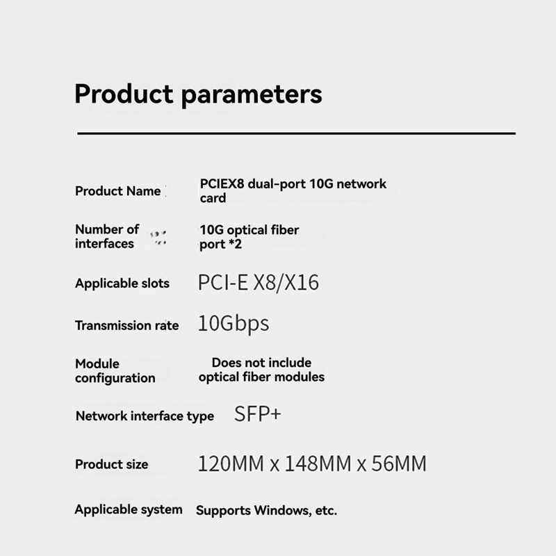 X520-DA1 10Gb SFP+ Dual Port N - 10Gb Sfp+ Pcie Network Card Dual Port recension och pris