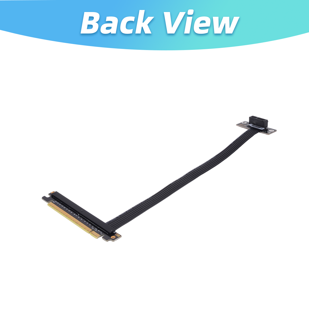 PCIe 4.0 / 3.0 X16 To X1 X4 X8 - Pcie 4.0 X16 Riser Cable 90 Degree recension och pris