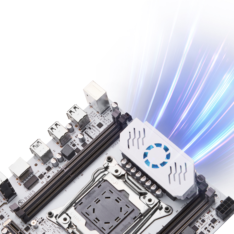 QIYIDA X99 Motherboard Set Kit - Ecc Reg Ddr4 128Gb Server Ram Kit recension och pris