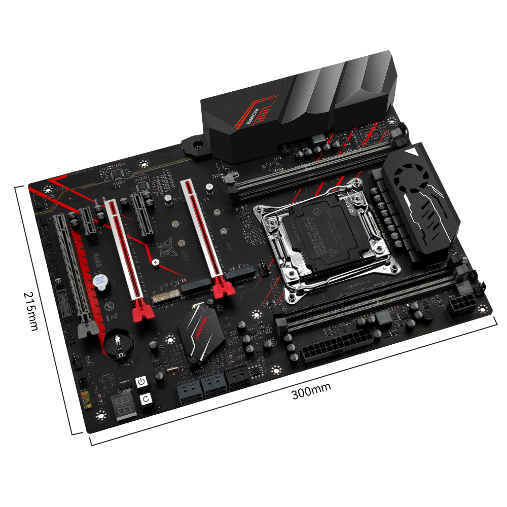 MACHINIST X99 MR9A PRO MAX Mot - X99 Dual Cpu Motherboard Combo recension och pris