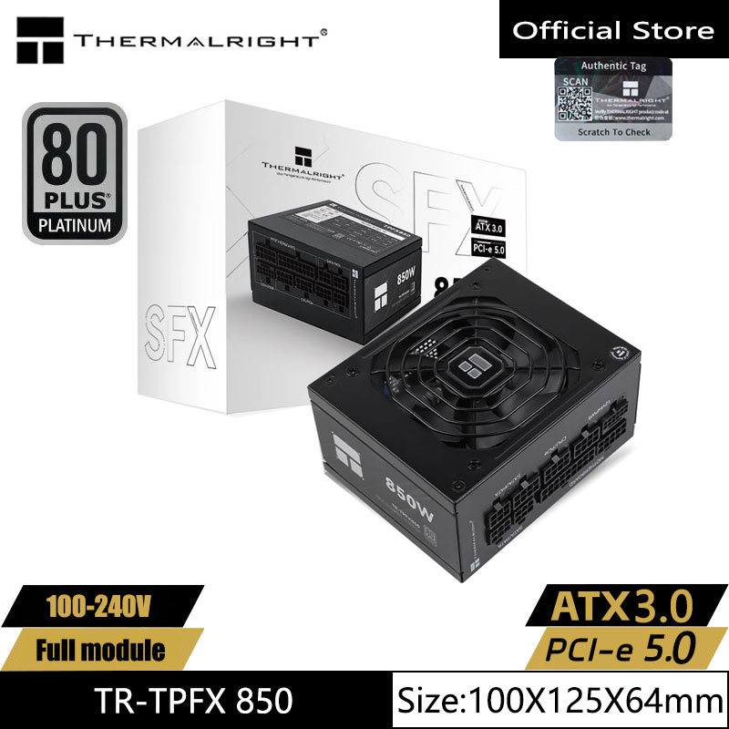 Thermalright TR-TPFX850 comput - Sfx Power Supply 850W Gold recension och pris