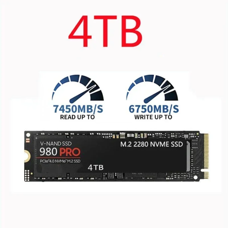 Brand New  980 Pro SSD 1TB 2TB - M.2 Nvme 4Tb Pcie 4.0 Ssd recension och pris